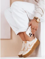 Dámske športové tenisky SPARKSOLO beige FashionStreet ZY0638