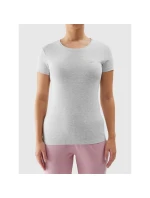 Dámske elastické hladké tričko 4F