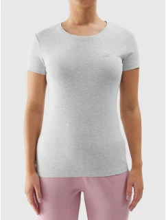 Dámske elastické hladké tričko 4F