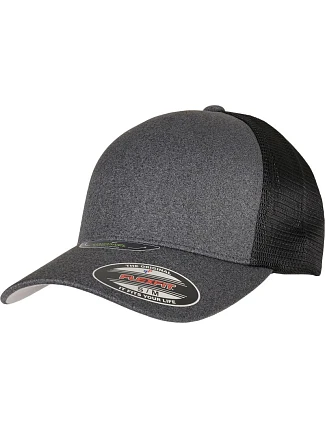 Flexfit 5511UP Trucker čiapka „Unipanel“ 55.5511 tmavošedá/čierna