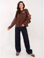 Tričko D12022AH02645V tmavohnedé Tričko D12022AH02645V tmavohnedé