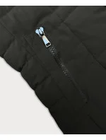 Dámska prešívaná zimná bunda J Style army (16M9119-136)