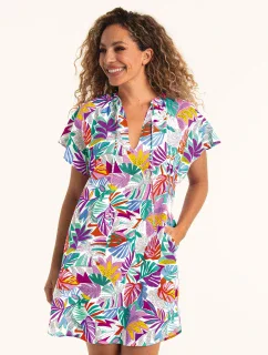 Štýl Sola šaty 8197 multi farba - RosaFaia