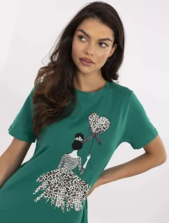 Blúzka CLM BZ 1702.89 zelená