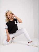 Blúzka RV BZ 7830.30 čiernobielych Blúzka RV BZ 7830.30 čiernobielych