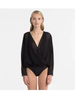 Plážové overaly KW0KW00404-001 čierna - Calvin Klein