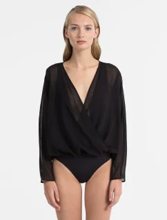 Plážové overaly KW0KW00404-001 čierna - Calvin Klein