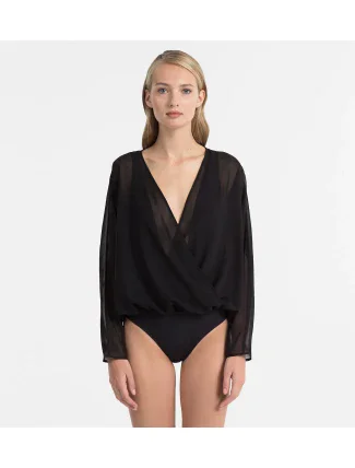 Plážové overaly KW0KW00404-001 čierna - Calvin Klein