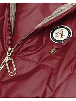 Tenké bez rukávov s kontrastným lemovaním Goodlookin Dark Red (B8583-27) Tenké bez rukávov s kontrastným lemovaním Goodlookin Dark Red (B8583-27)
