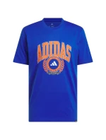 Pánske tričko adidas Varsity Crest blue JN2515