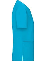 Daiber JN 3103 Dámsky elastický sveter s výstrihom do V 02.3103 tyrkysová Daiber JN 3103 Dámsky elastický sveter s výstrihom do V 02.3103 tyrkysová