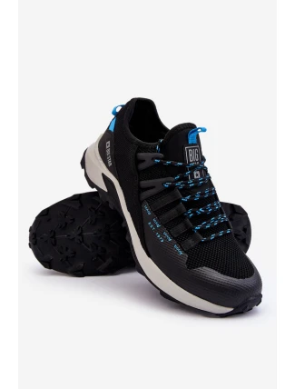Męskie Buty Sportowe Memory Foam System Big Star LL174130 Czarne
