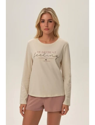 Henderson Dámske pyžamo 41868 Freja long/r S-2XL Henderson Dámske pyžamo 41868 Freja long/r S-2XL