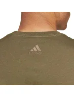 Tričko adidas Essentials Single Jersey s lineárnym vyšívaným logom M IC9280