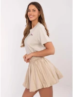 Tričko D12022AC02645G beige