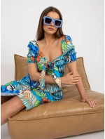 Šaty DHJ SK 15836.51 modrá