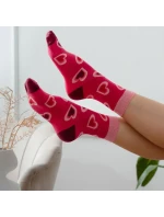 Dámske ponožky Steven art.136 Srdce Dámske ponožky Steven art.136 Srdce