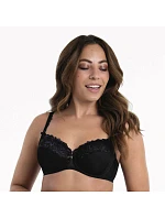 Suzette podprsenka s kosticami 5252 čierna - RosaFaia