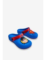Dziecięce Kroksy Superman Grendene Kids JJ385004 Niebieskie