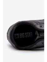 Niskie Trampki Męskie Eko Skóra Big Star NN174284 Czarne