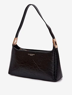 Kožená kabelka Černá Tielle