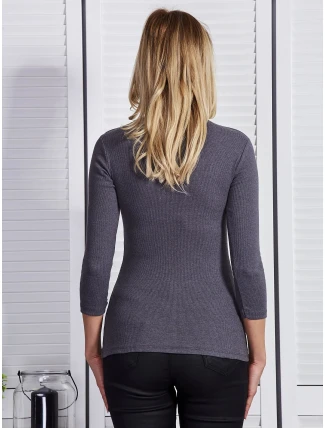 Blúzka CZ BZ 4250.06 tmavo šedá