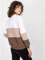 Mikina RV BL 8328.65P bielo-hnedá Mikina RV BL 8328.65P bielo-hnedá