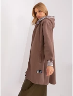 Mikina RV BL 9225.96P hnedá