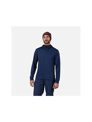 Pánska mikina ROSSIGNOL Mid Layer Thin, tmavomodrá