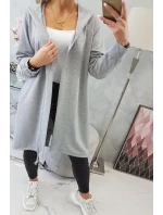 Šedá bunda s potlačou Šedá bunda s potlačou