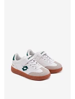 Dětské tenisky na suchý zip Lotto Vintal MF 2600252K Bílomodré-zelené