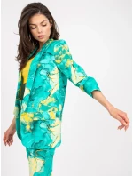 Dámske sako DHJ MA 7684A 1.22X tyrkysové