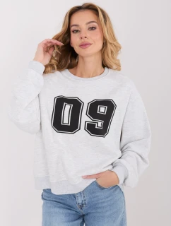 WT BL mikina A1267 1.66 svetlo šedá