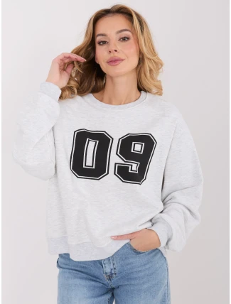 WT BL mikina A1267 1.66 svetlo šedá WT BL mikina A1267 1.66 svetlo šedá