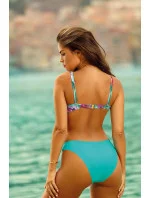 Dámske dvojdielne plavky LAS PALMAS 1 S730LA1-3 Tyrkysová Zmiešané farby - vlastné