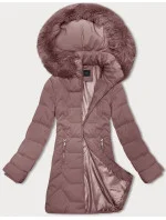 Dámska bunda s kapucňou J Style Pink (16M9121-51)
