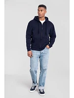 Fruit of the Loom Iconic Premium Hooded Sweat Jacket Mikina s kapucňou z hrubej bavlny 16.2286 tmavomodrá Fruit of the Loom Iconic Premium Hooded Sweat Jacket Mikina s kapucňou z hrubej bavlny 16.2286 tmavomodrá