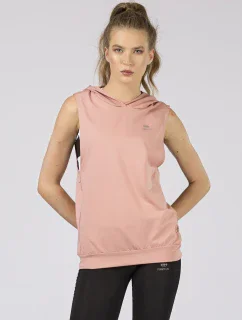 Dámska mikina 298 BZ TL 97106.32 tmavo ružová