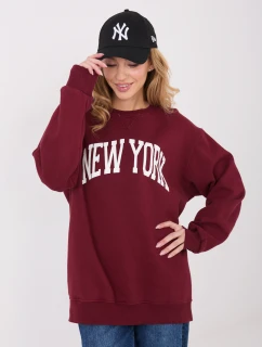 Mikina WT BL A1062.29 bordová