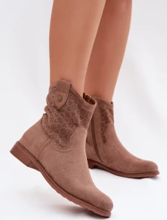 Topánky na podpätku model 224618 Krok vo veľkom štýle