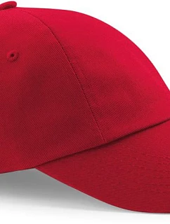Beechfield B 58 6-panelová nízkoprofilová čiapka 53.0058 classic red