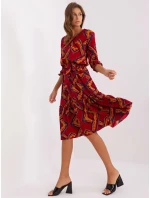 LK SK 507496 šaty.27P gaštanová