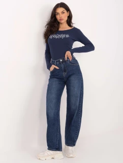 Blúzka WT BZ A1143.46 tmavomodrá