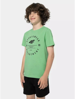 Chlapčenské tričko 4FJSS23TTSHM294-45S zelené - 4F