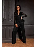 Dámsky overal WPS357-2 black - Roco Fashion