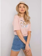 Tričko DS TS 1114.10P svetlo ružová Tričko DS TS 1114.10P svetlo ružová