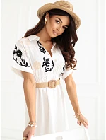 Šaty IR SK 2689 1.88 biela a čierna