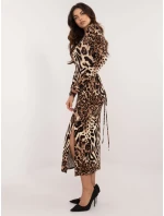 Šaty LK SK 509792 3.37 čierno-béžové