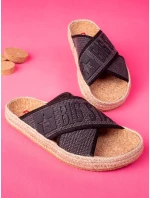 Exkluzívny nazúvaky dámske čierne bez podpätku Exkluzívny nazúvaky dámske čierne bez podpätku