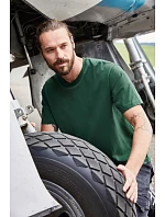 Daiber JN 1802 Pánske pracovné tričko z bio bavlny – Solid 02.1802 červené Daiber JN 1802 Pánske pracovné tričko z bio bavlny – Solid 02.1802 červené
